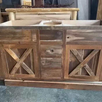 Barn Board Vanity