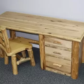 Basic Hickory Desk