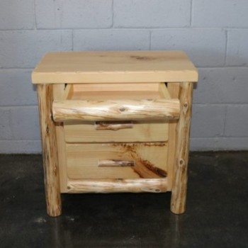 Hidden Drawer End Table