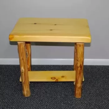 Pine No Drawer End Table